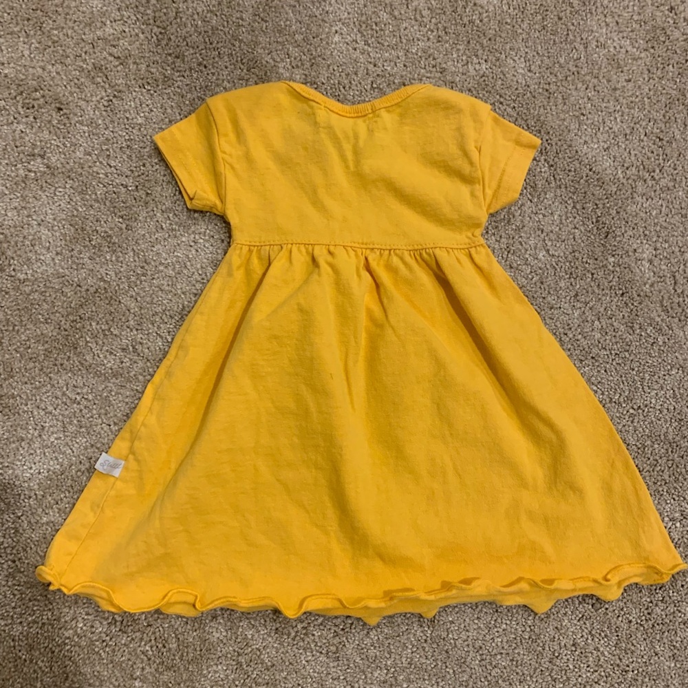Michigan wolverines yellow dress for infant 6 mos - Picture 2 of 3